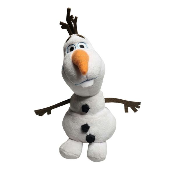 Disney Frozen II Olaf Plush Just Play Snowman 10" Stuffed Toy - Picture 1 of 8